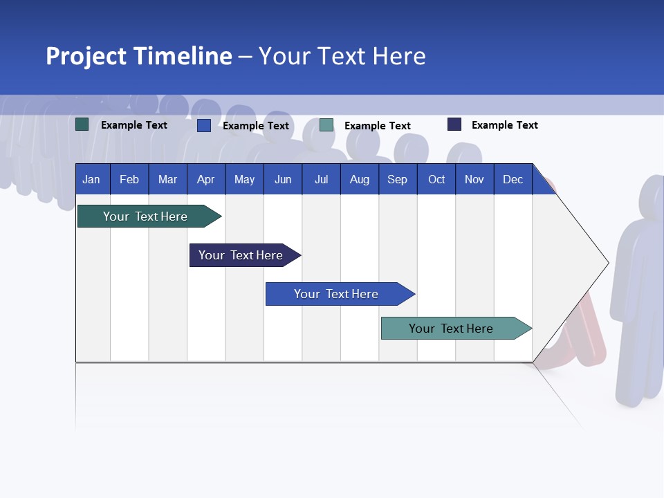 Women Wait Sign PowerPoint Template