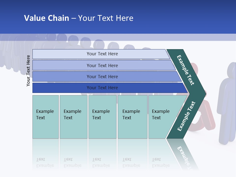 Women Wait Sign PowerPoint Template