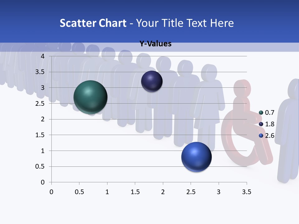 Women Wait Sign PowerPoint Template