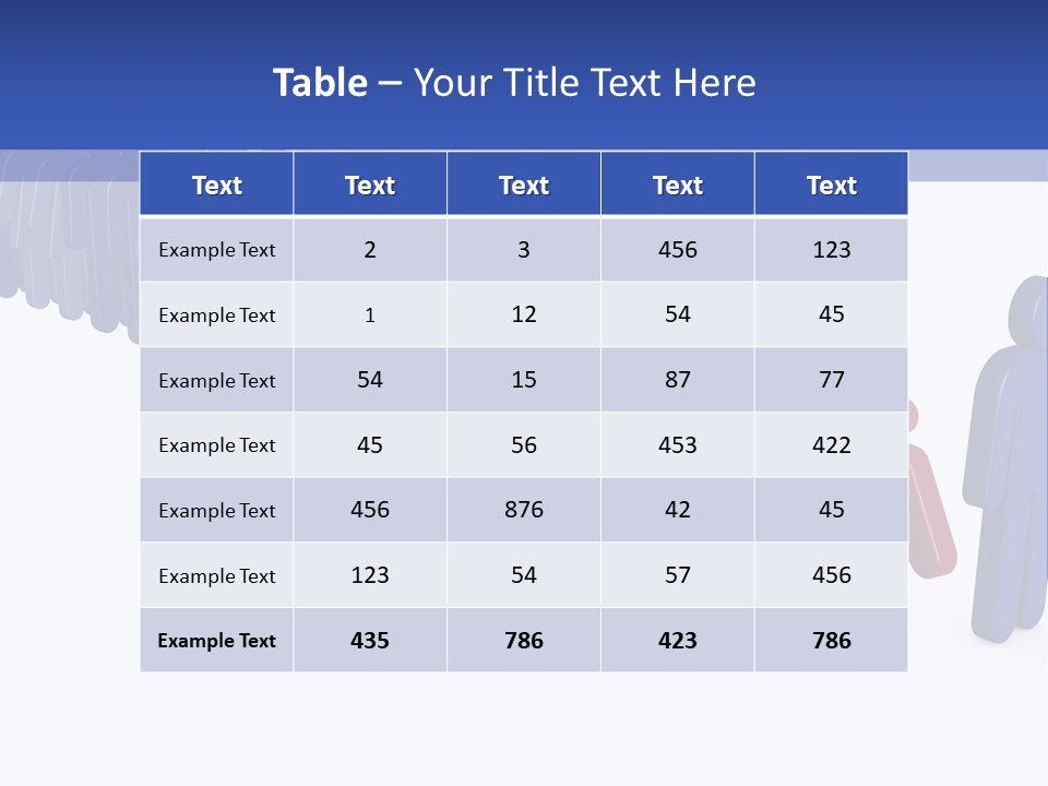 Women Wait Sign PowerPoint Template