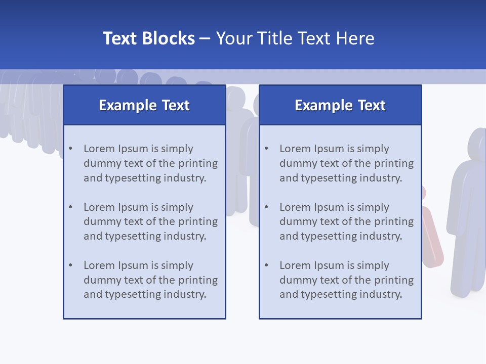 Women Wait Sign PowerPoint Template