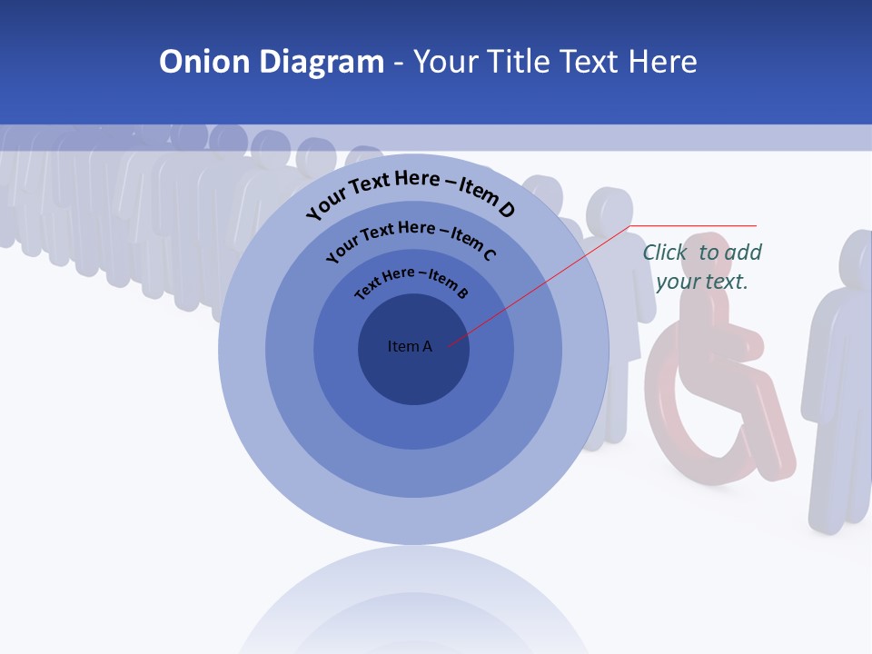 Women Wait Sign PowerPoint Template