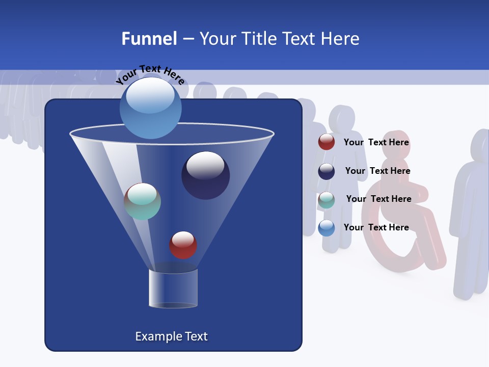 Women Wait Sign PowerPoint Template