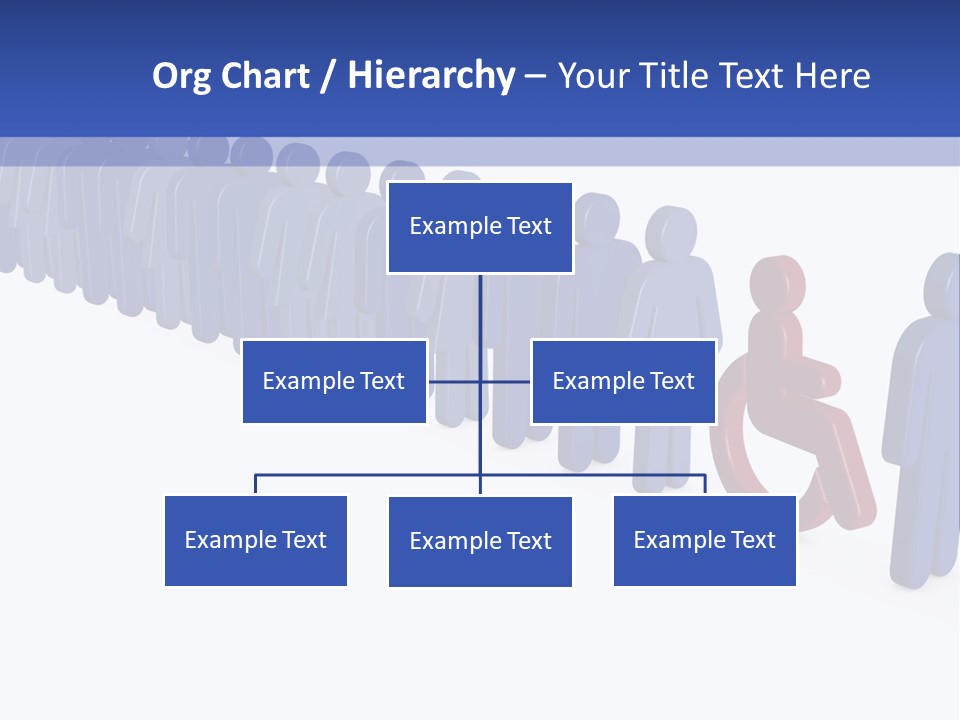 Women Wait Sign PowerPoint Template