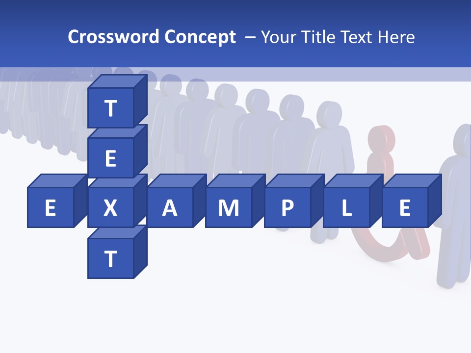 Women Wait Sign PowerPoint Template