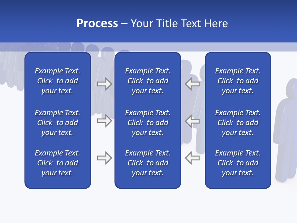 Women Wait Sign PowerPoint Template