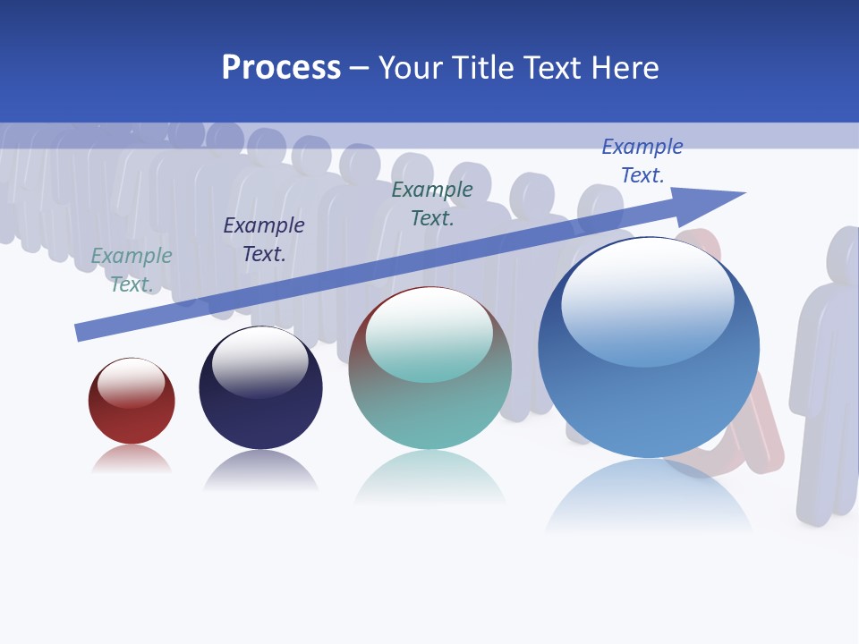 Women Wait Sign PowerPoint Template