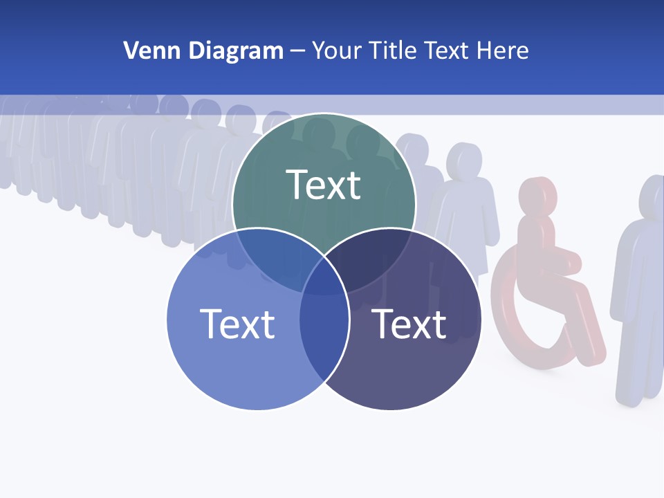 Women Wait Sign PowerPoint Template