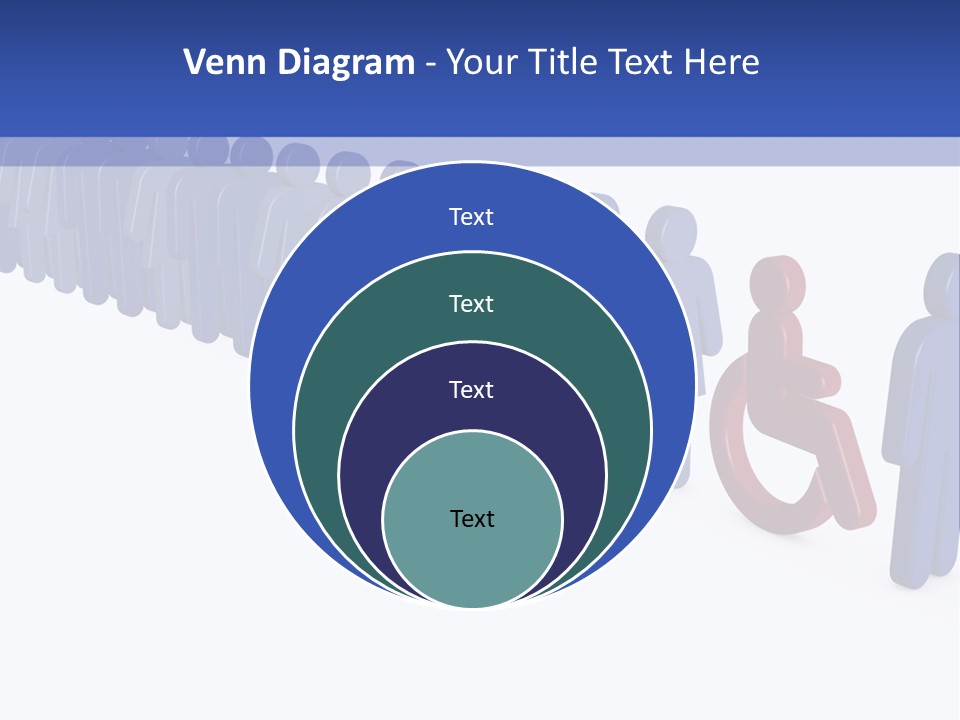 Women Wait Sign PowerPoint Template