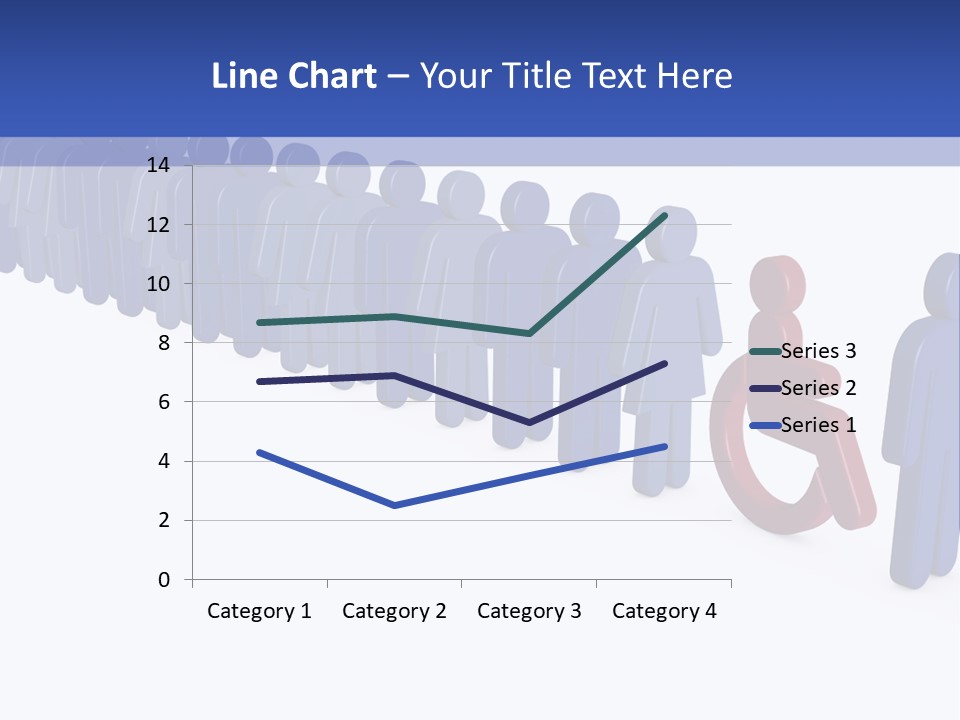 Women Wait Sign PowerPoint Template