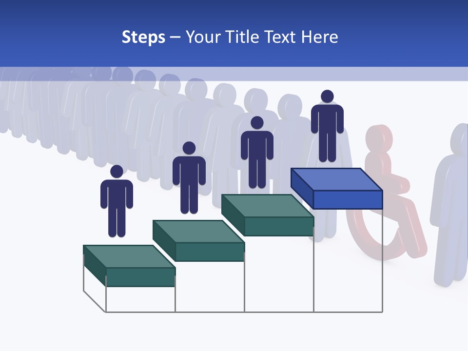 Women Wait Sign PowerPoint Template