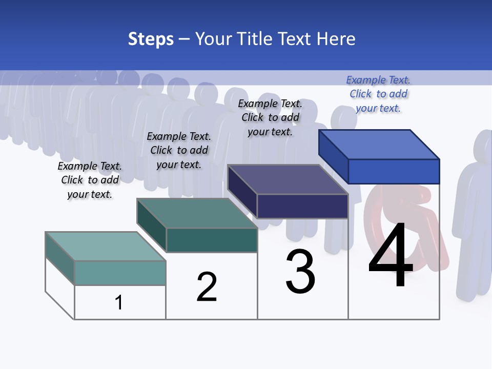 Women Wait Sign PowerPoint Template