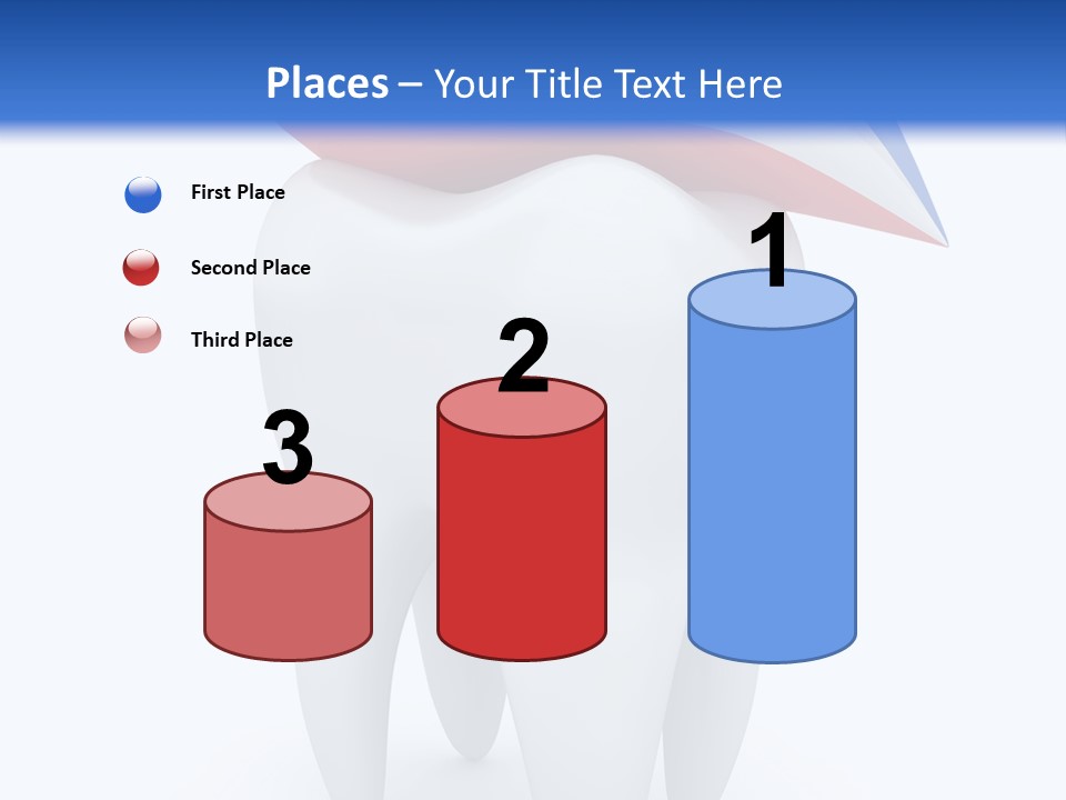 Brush Dentist Sparkle PowerPoint Template