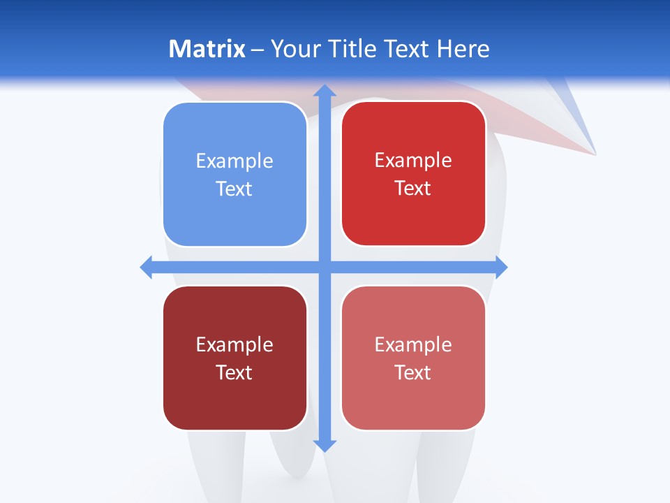 Brush Dentist Sparkle PowerPoint Template