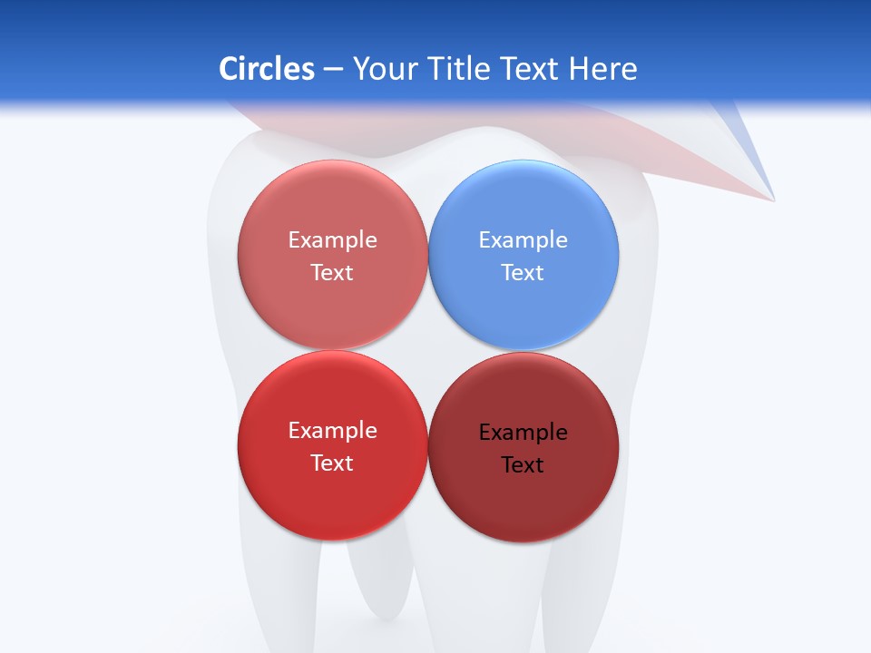 Brush Dentist Sparkle PowerPoint Template