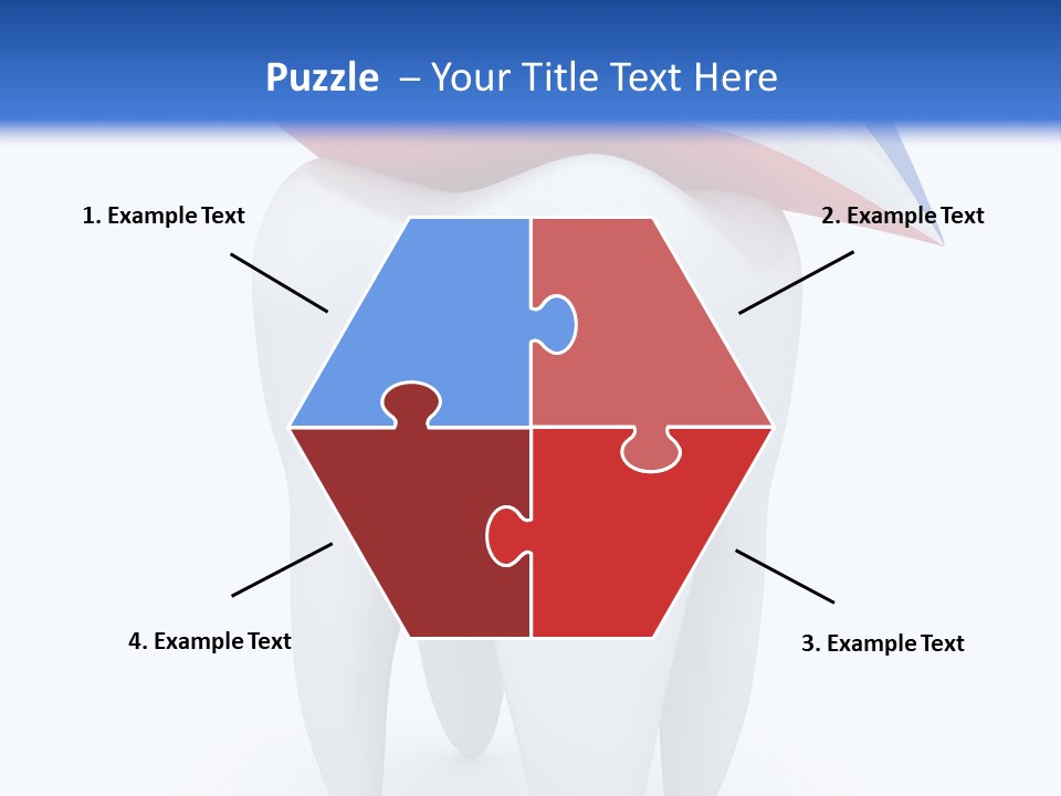 Brush Dentist Sparkle PowerPoint Template