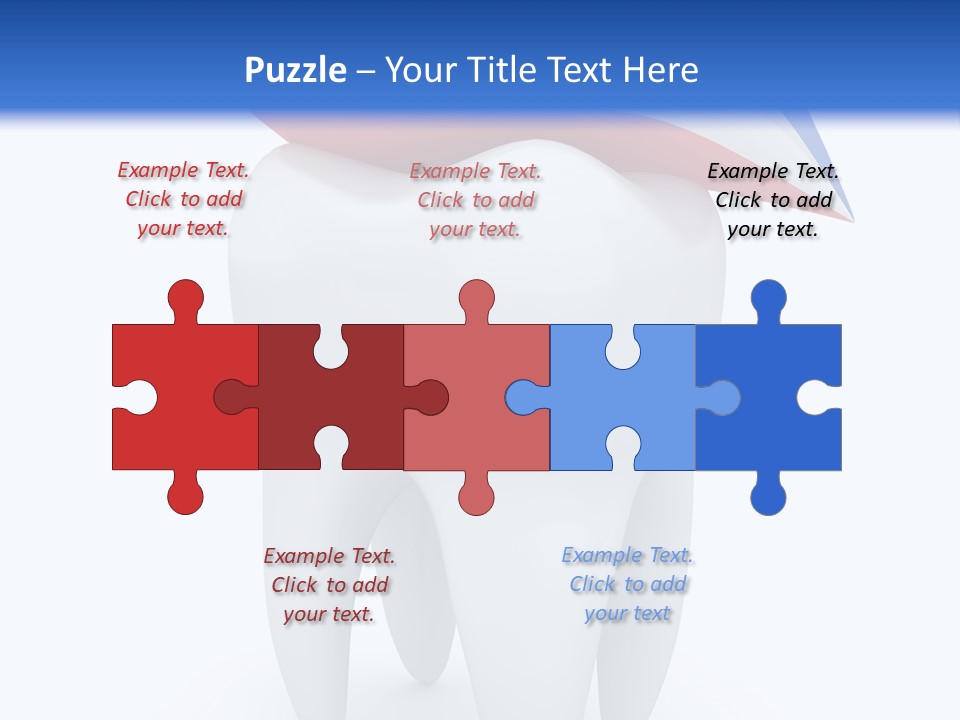 Brush Dentist Sparkle PowerPoint Template