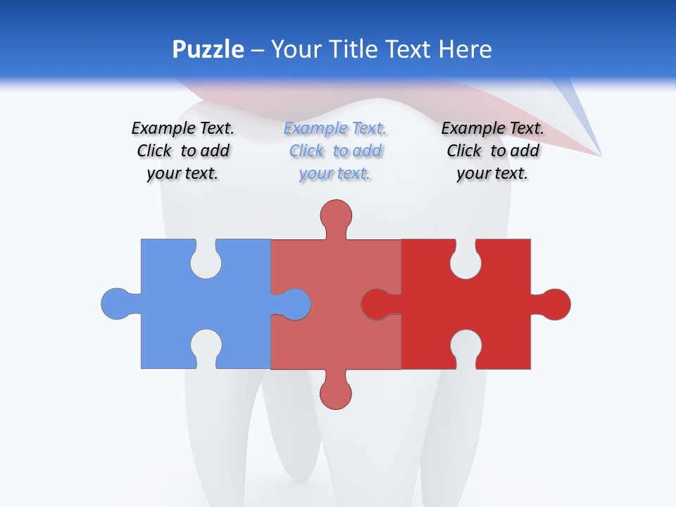 Brush Dentist Sparkle PowerPoint Template