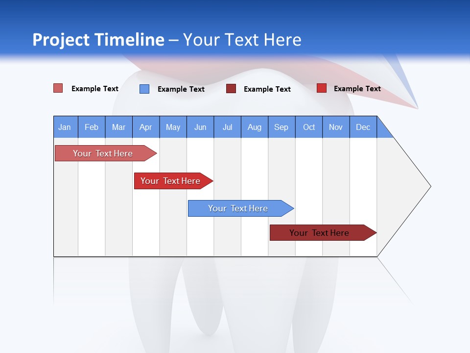 Brush Dentist Sparkle PowerPoint Template