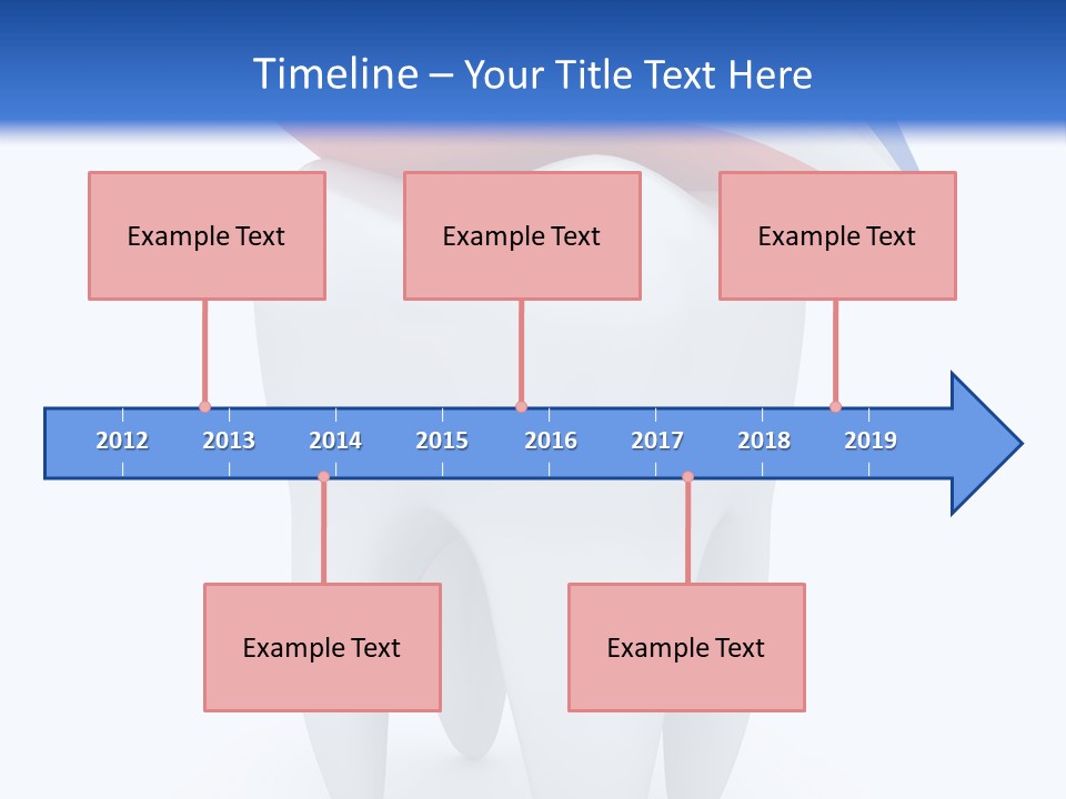 Brush Dentist Sparkle PowerPoint Template