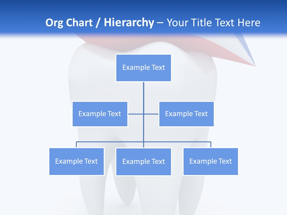Brush Dentist Sparkle PowerPoint Template