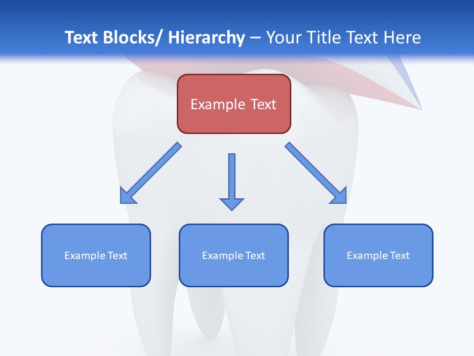 Brush Dentist Sparkle PowerPoint Template