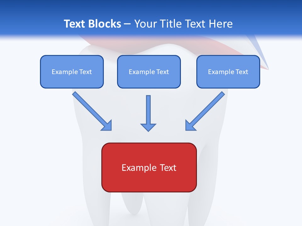 Brush Dentist Sparkle PowerPoint Template