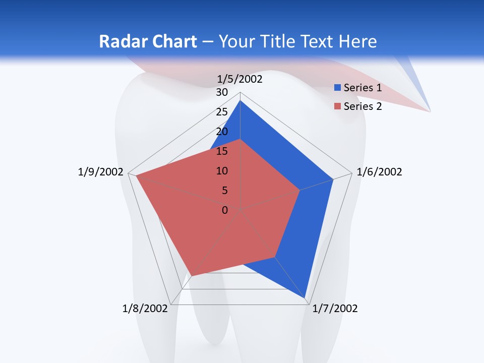 Brush Dentist Sparkle PowerPoint Template