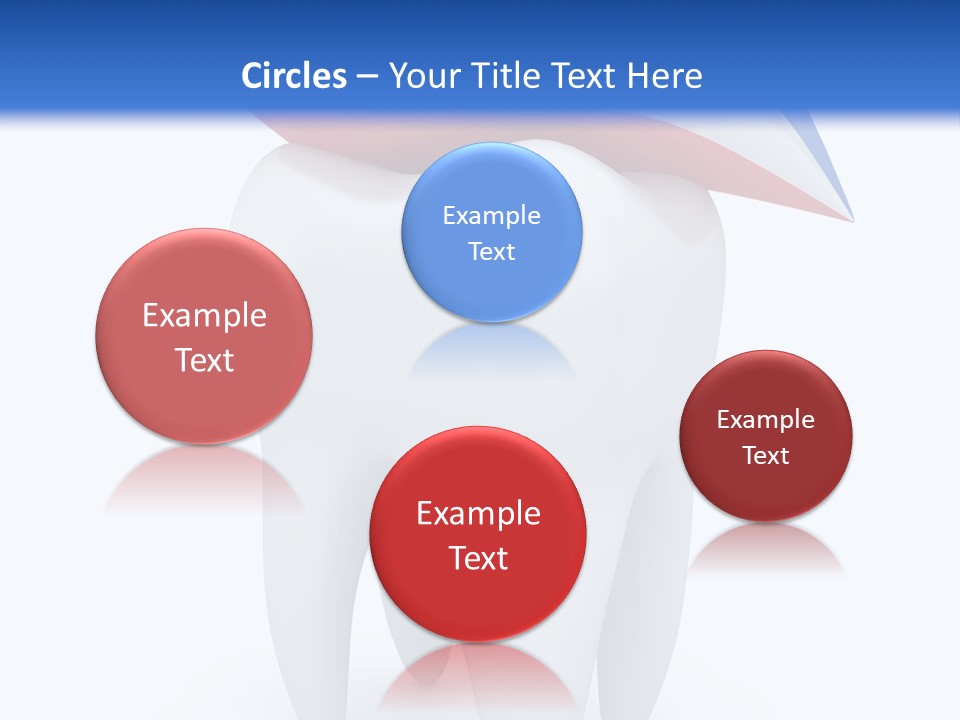 Brush Dentist Sparkle PowerPoint Template