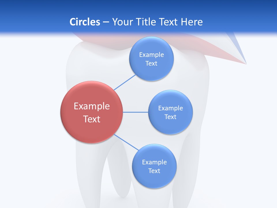 Brush Dentist Sparkle PowerPoint Template