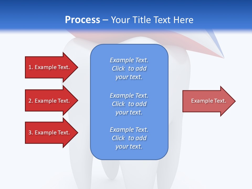 Brush Dentist Sparkle PowerPoint Template