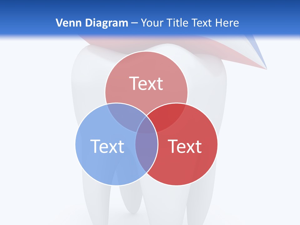 Brush Dentist Sparkle PowerPoint Template