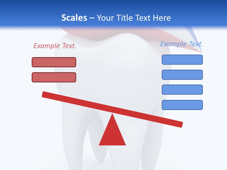 Brush Dentist Sparkle PowerPoint Template