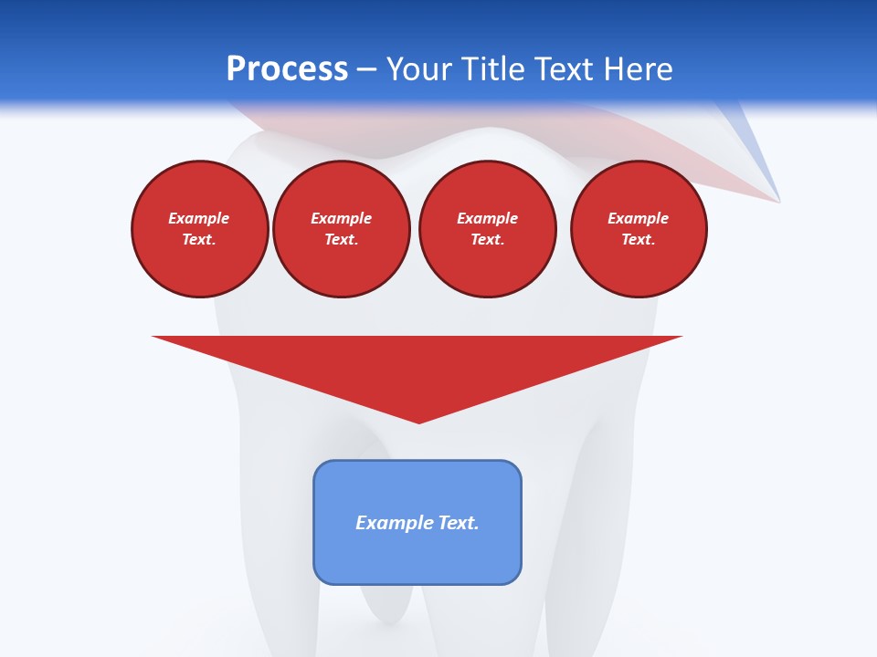 Brush Dentist Sparkle PowerPoint Template