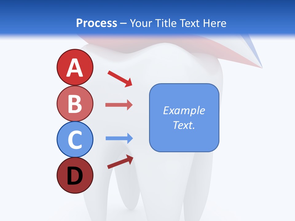 Brush Dentist Sparkle PowerPoint Template