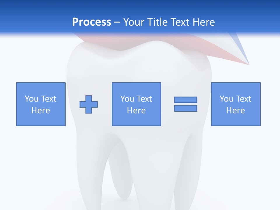 Brush Dentist Sparkle PowerPoint Template
