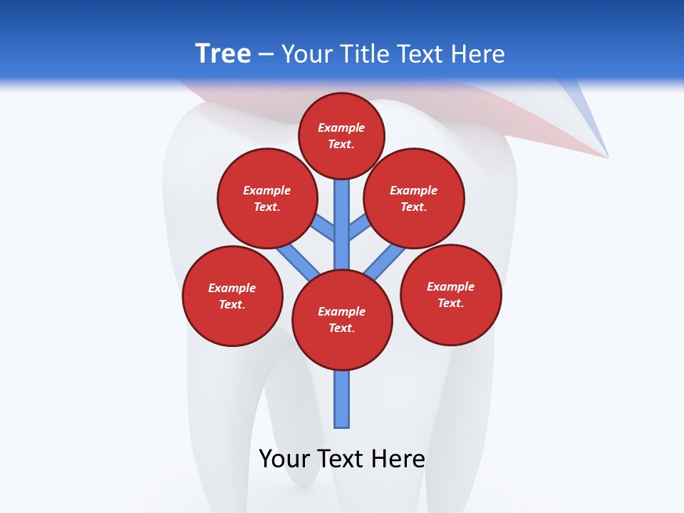 Brush Dentist Sparkle PowerPoint Template