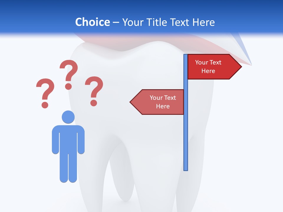 Brush Dentist Sparkle PowerPoint Template