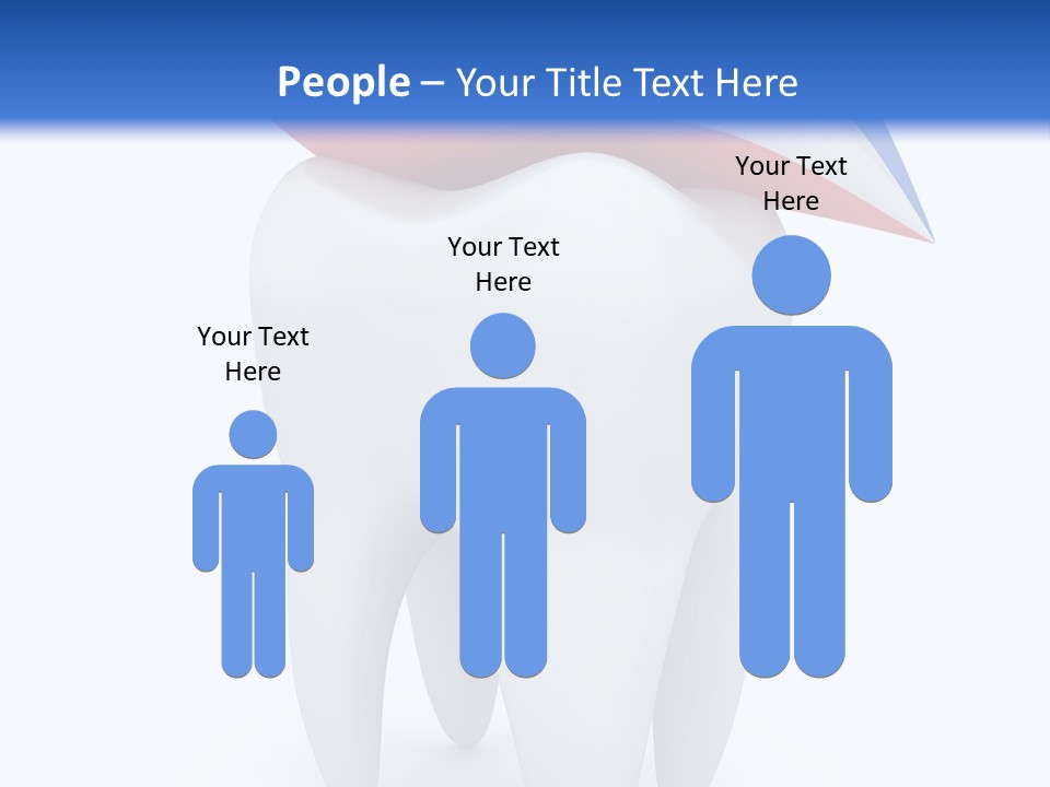 Brush Dentist Sparkle PowerPoint Template