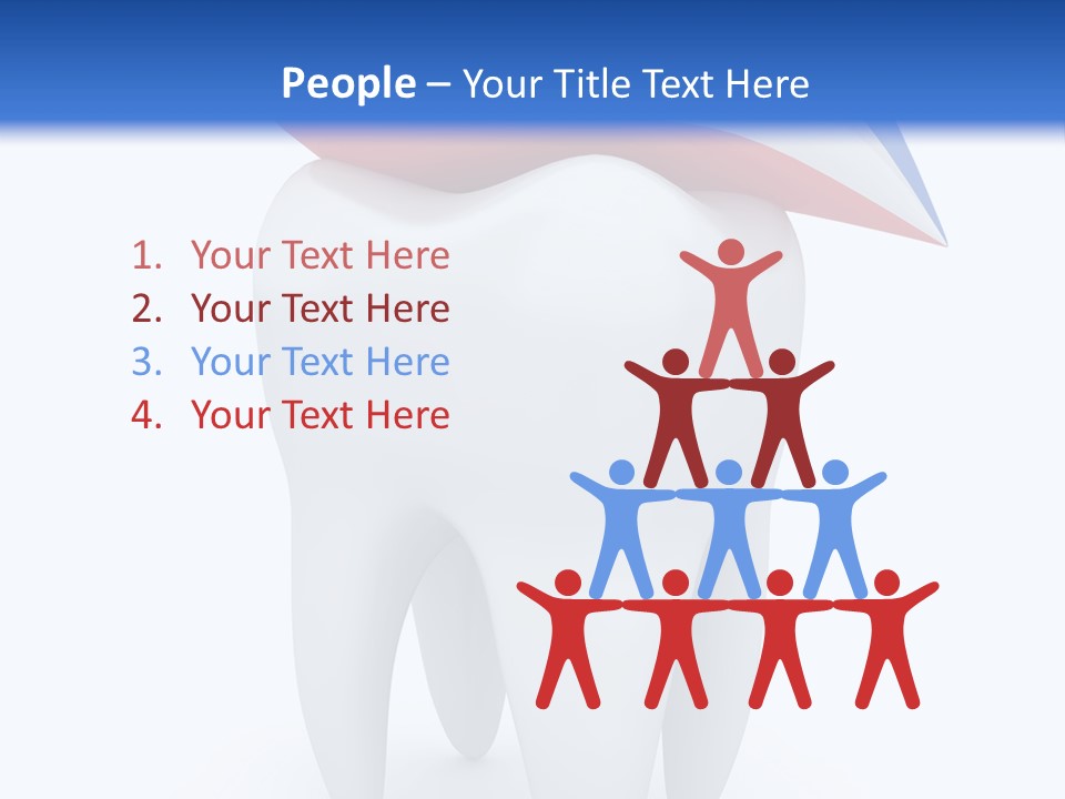 Brush Dentist Sparkle PowerPoint Template