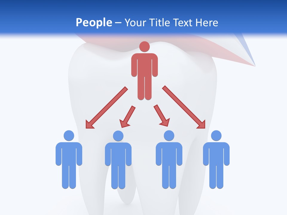 Brush Dentist Sparkle PowerPoint Template