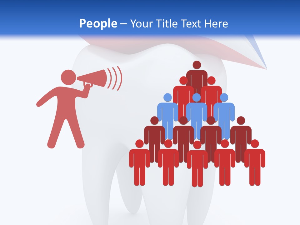 Brush Dentist Sparkle PowerPoint Template