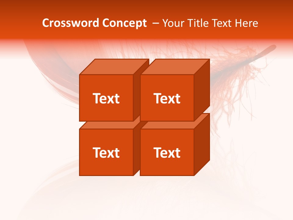 Night Bird Quill PowerPoint Template