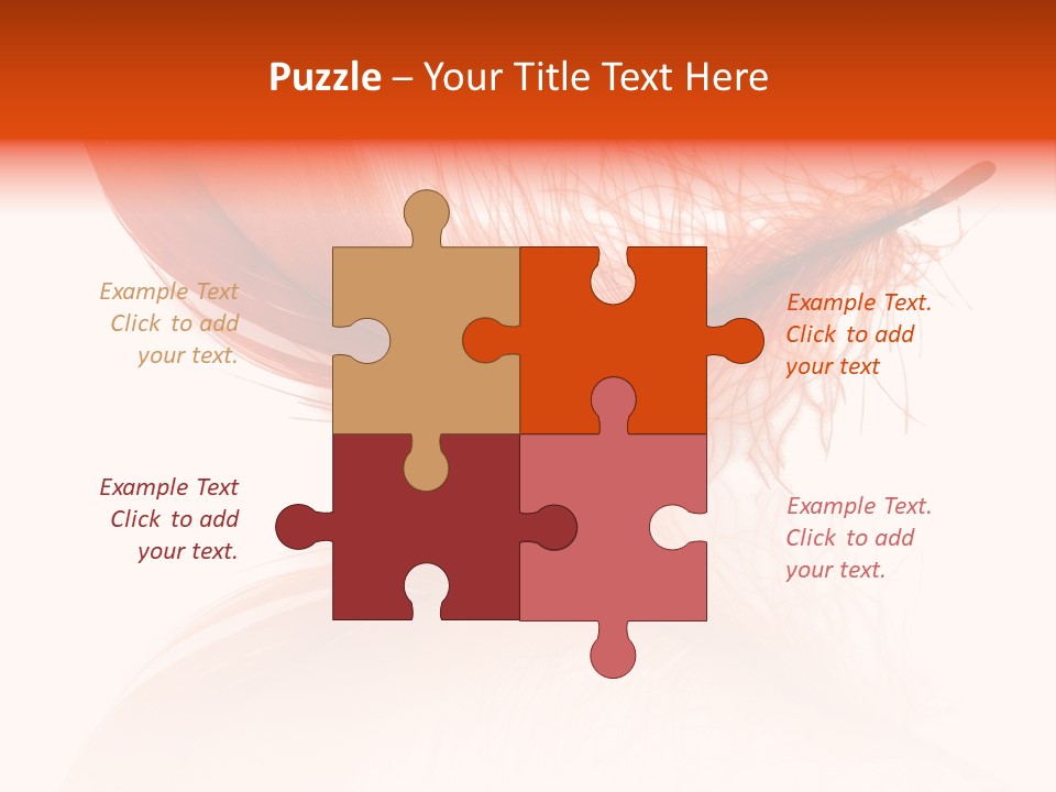 Night Bird Quill PowerPoint Template