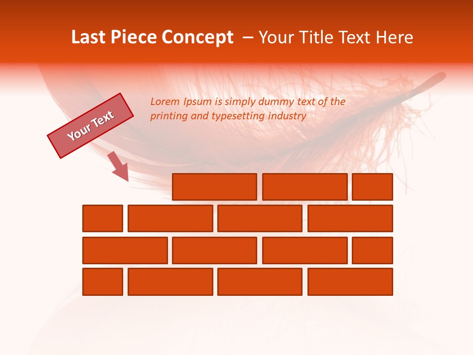 Night Bird Quill PowerPoint Template