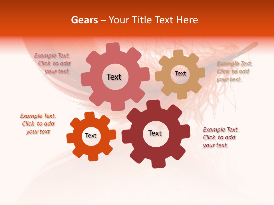 Night Bird Quill PowerPoint Template