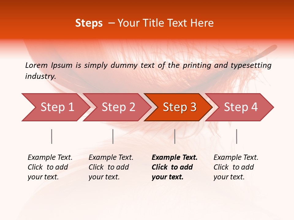Night Bird Quill PowerPoint Template