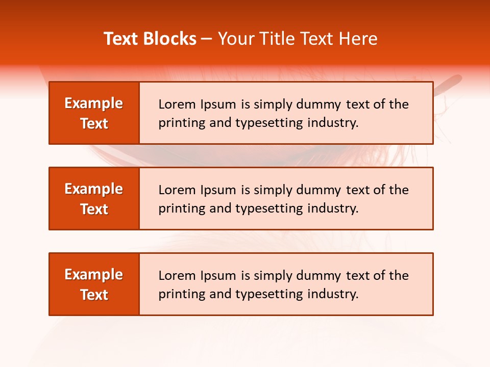 Night Bird Quill PowerPoint Template
