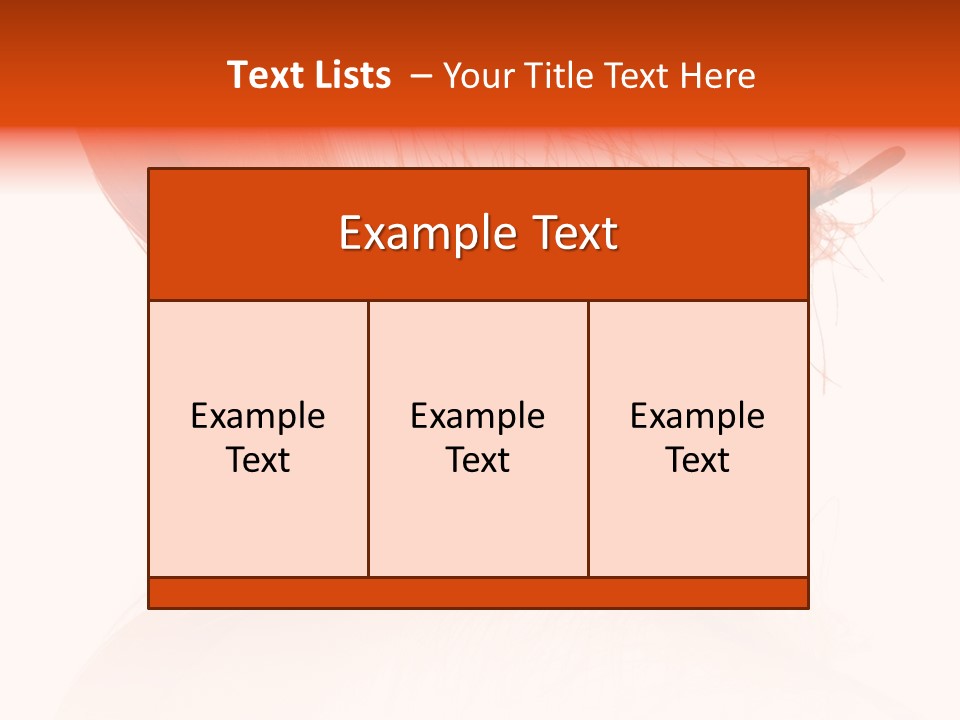 Night Bird Quill PowerPoint Template