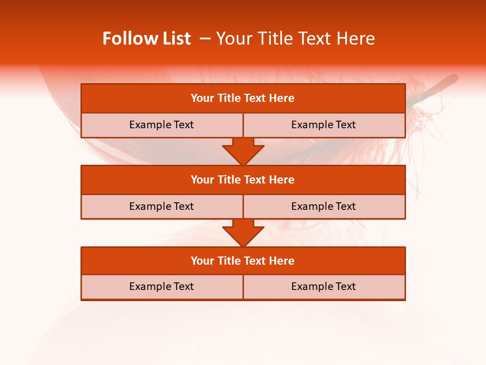 Night Bird Quill PowerPoint Template